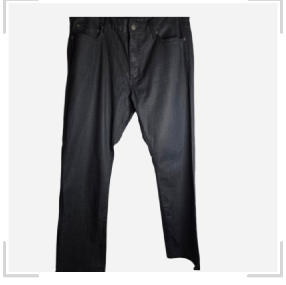 Alfani  Mens Straight Jeans  Charcoal Color. Size 34/32